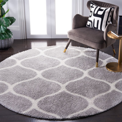Fleuriane Tahoe Shag Performance Geometric Rug
