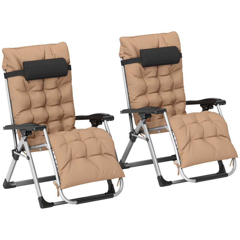 90cm Long Chaise Lounge Set with Cushions
