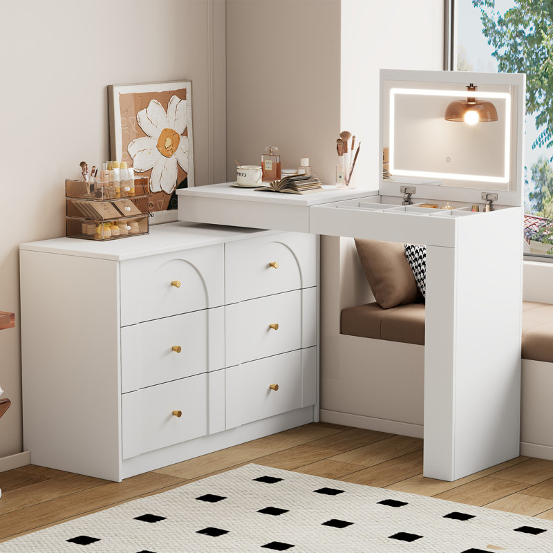 Dressing Table with Mirror