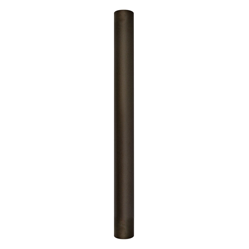 Buckeye Bronze 12" Steel Light Fixture Downrod