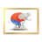 " Cute Elephant On Bycicle I "-996017847-996017852