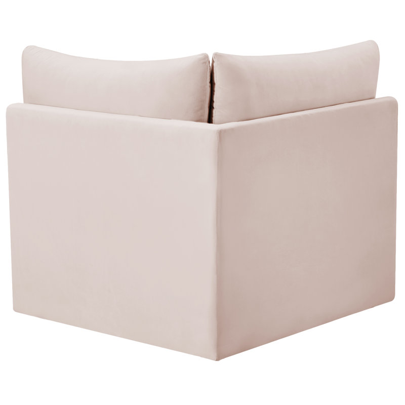 Jacob Velvet Armchair, Pink Velvet