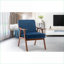Fauteuil d'appoint à oreilles Mid-Century