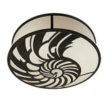 Nautilus 12 - Light Flush Mount