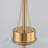3-Light 12'' Dome Glass Semi Flush Mount