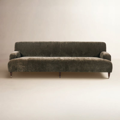 Kent 95" Genuine Leather Sofa