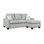 Brunello Upholstered L-Shaped Sectional Right Hand Facing