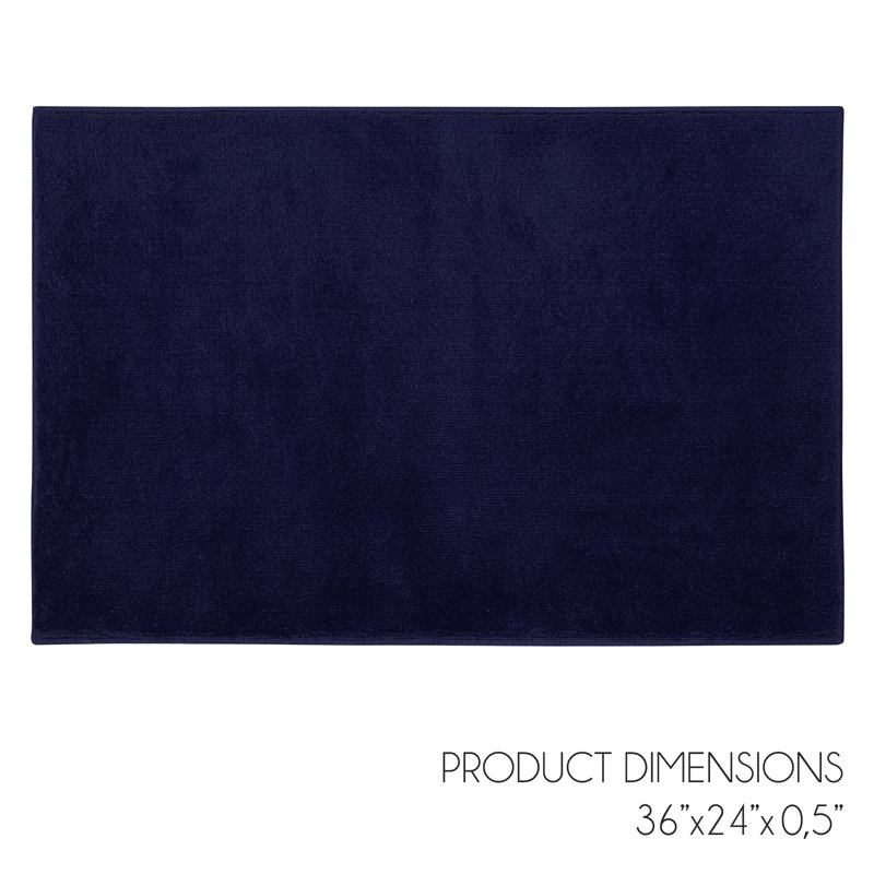 Tapis de litière, Bleu marine