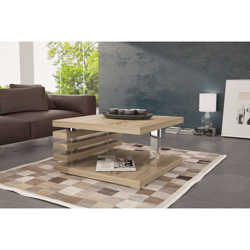 Coffee Table Johnstown in Geometric Design, Sonoma