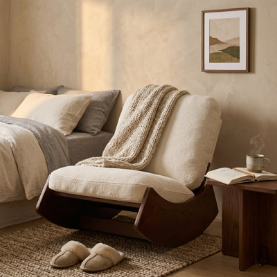 Solid Wood Rocking Chair