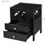 Table de chevet 2 tiroirs Caramont