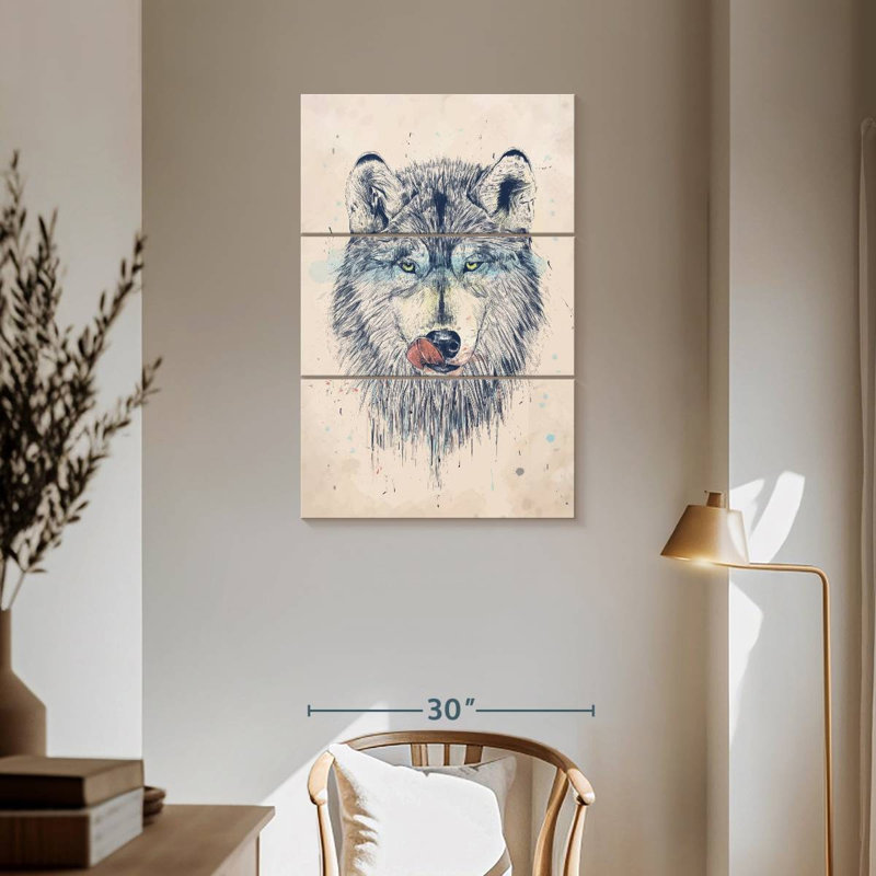 Brampt Dinner Time, 57" H x 36" W
