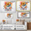 Capteur de rêves colorés, harmonie minimaliste sur toile-273259356-273259357