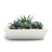 Newport Shallow Concrete Planter -850070761-850070751