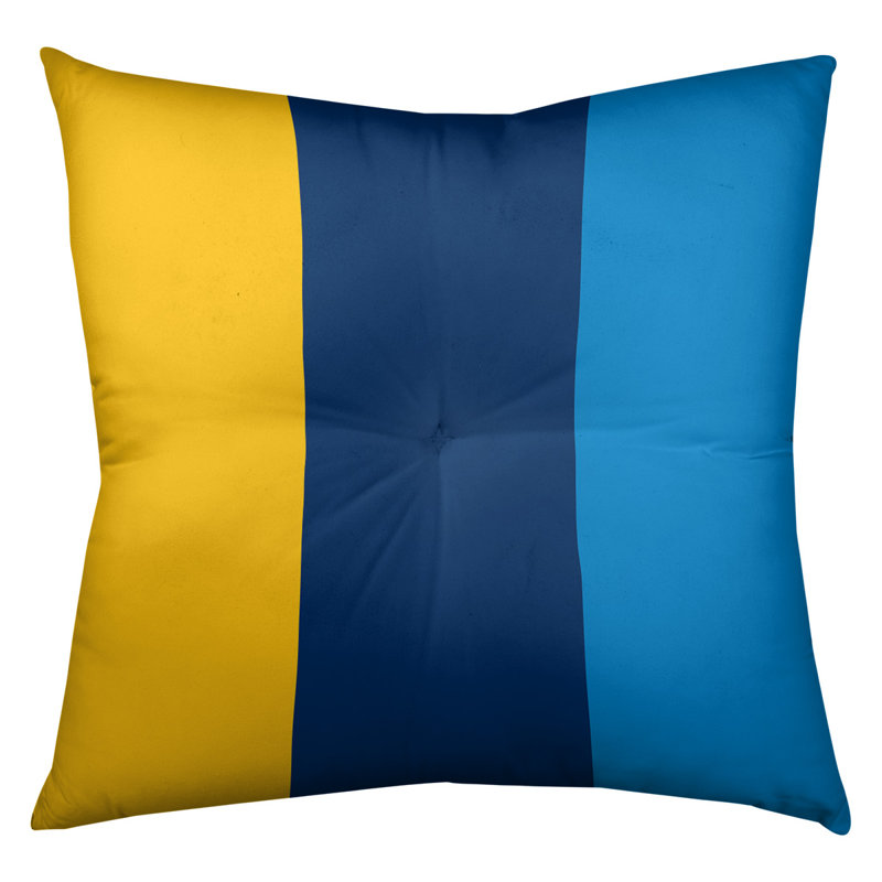  Coussin de sol touffeté, 26 po x 26 po, Bleu marine