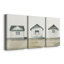 Lanscape Study Series VIII - Ensemble de toiles tendues avec châssis Premium - Prêt à être accroché-442226654