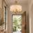 Lidia 3-Light Shaded Drum Chandelier