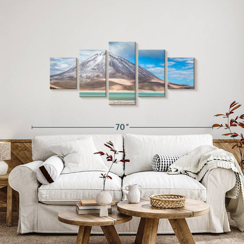 Lago Verde Lakeside Mountain, 24" H x 55" W