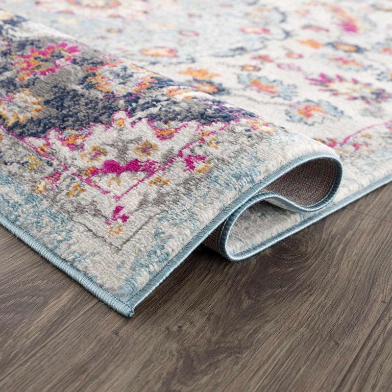 Favreau Oriental Indoor Rug, Rectangle 6'7" x 9'