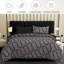Aspire Homeware Modern Reversible Geometric Shapes Duvet Cover Set with Pillowcases for Trendy Bedroom Look-123988968