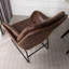 Faux Leather Armchair