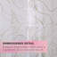 Juicy Couture Rose Swirl Sheer 37 W x 84 L Window Curtains