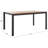 Zaur Rectangular Metal Outdoor Dining Table , 35.43'' in. W 59.06'' in. D