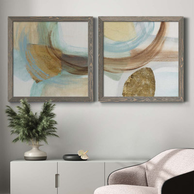 " Blue Rythm I " 2 - Pieces