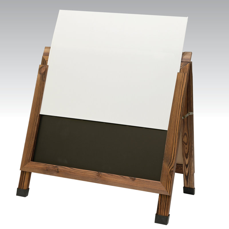 Cadre en A 18 "Excoplo Global Products - brun Coroplast - brun