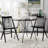 Kloss Solid Wood Slat Back Side Chair-1545482071