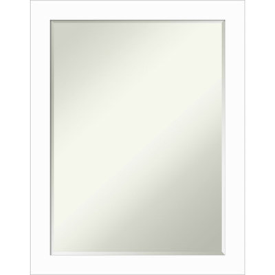 Joani Solid Wood Rectangle Wall Mirror
