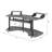 Franklin Square 71" Wooden Music Studio Desk in Black Oak