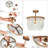 Abriell 3-Light 14.4" Semi Flush Mount