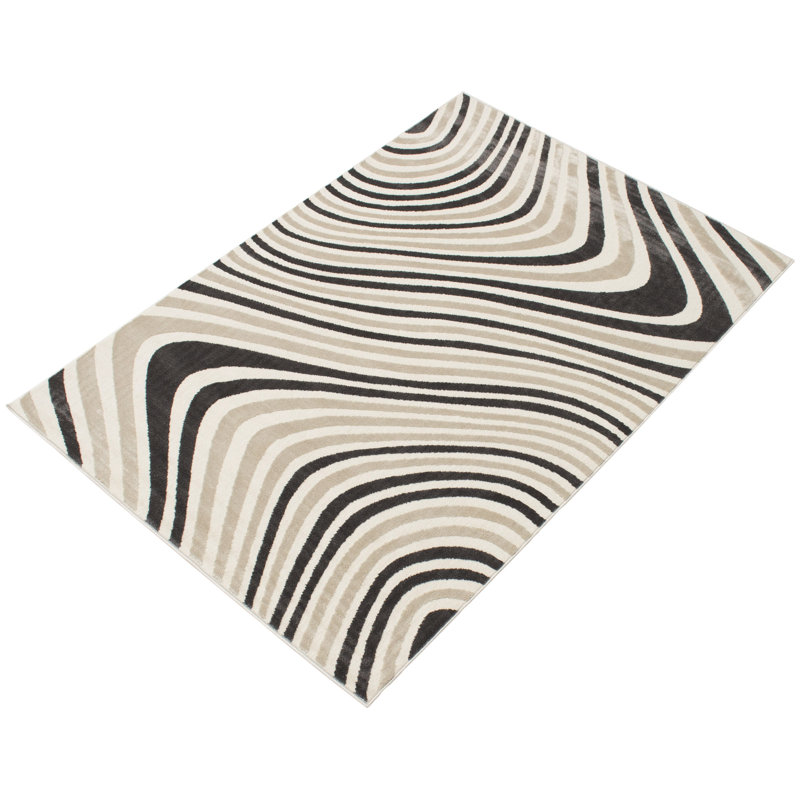 Cobb Abstract Indoor Rug, Rectangle 5'3" x 7'7"