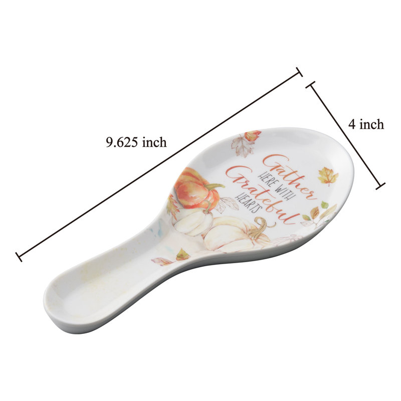 2-Piece Pumpkin Season Spoon Rest