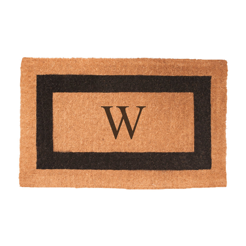Stansfield Personalizable Outdoor Doormat, Rectangle 2' x 3'3'', W