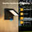 Mara Wall Light Outdoor LED Wall Mount Lamp Wall Sconce Lighting with Motion Sensor Lantern Fixture-1036036505
