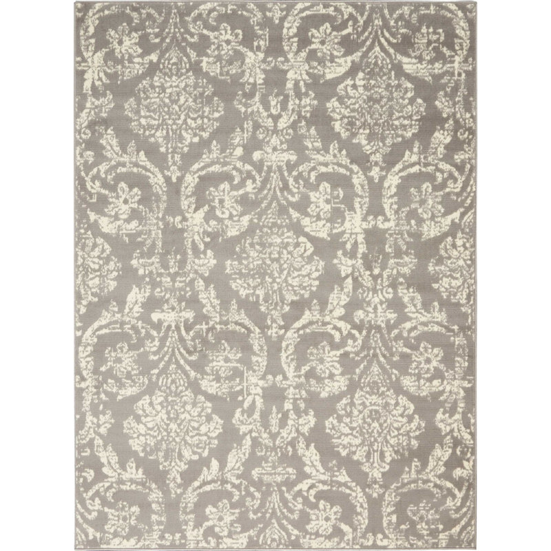 Yurig Abstract Indoor Rug, Rectangle 8'6" x 12'