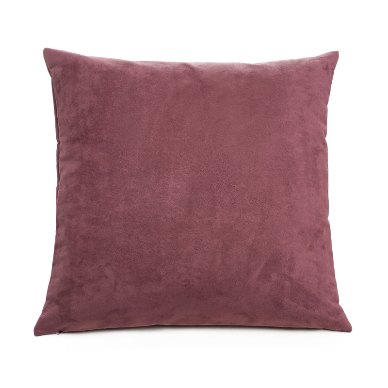 Square Cushion Cover, Yellow, 40cm H x 40cm W x 40cm D 