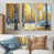 Toile naturelle avec cadre flottant