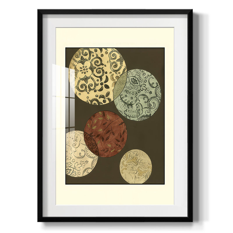 Petit motif II - impression encadrée, H 28,5 po x l 20,5 po, Noir