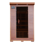 Heatwave 2-Person Cedar Infrared Sauna with 6 Carbon Heaters
