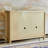 Champagne Gold Marble Storage Cabinet with Carved