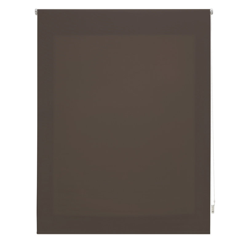 Semi Sheer Roller shade, 175cm L x 100cm W, Brown