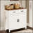 Modern Farmhouse Kitchen Storage Cabinet with 2 Drawers and 2 Doors, Organized and Stylish Home Decor-851120445