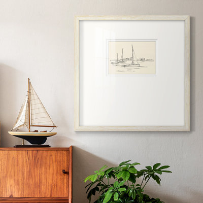 Harue Coastal Contour S croquis I, impression sur papier