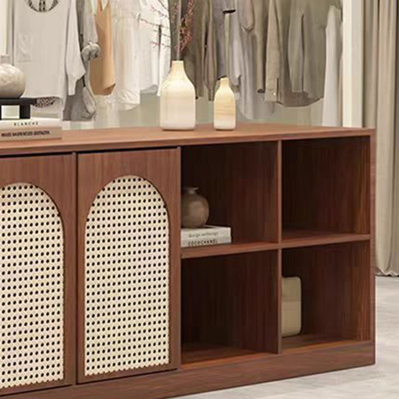 Vitrine moderne et simple, H 35,43 po x l 78,74 po x P 23,62 po