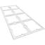 Panneau de lambris H 36 1/4 po x l 94 1/2 po x P 3/8 po