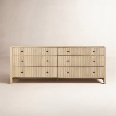 Massimo 75" Oak Double Dresser