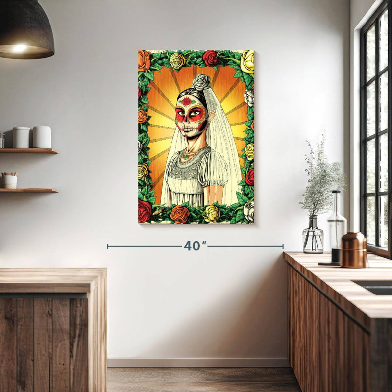 Leisha Muerta Bride, 39" H x 26" W